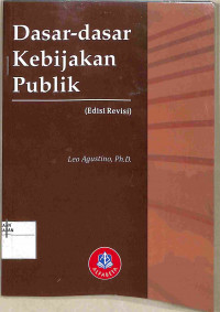 Image of DASAR-DASAR KEBIJAKAN PUBLIK