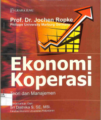 Image of Ekonomi Koperasi Teori dan Manajemen