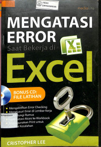 Image of MENGATASI ERROR SAAT BEKERJA DI EXCEL