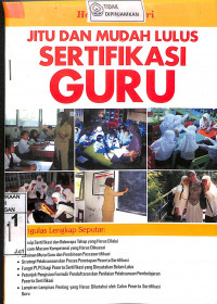 Image of JITU DAN MUDAH LULUS SERTIFIKASI GURU