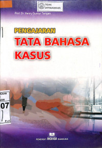 Image of PENGAJARAN TATA BAHASA KASUS
