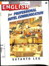 Image of ENGLISH FOR PROFESSIONAL HOTEL COMMUNICATION