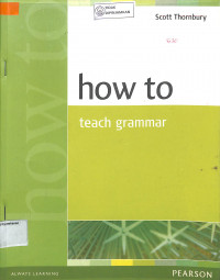 Image of HOW TO TEACH GRAMMAR