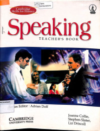 SPEAKING 1; Teacher`s Book