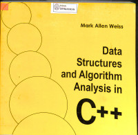 DATA STRUCTURES AND ALGORITHM ANALYSIS IN C++