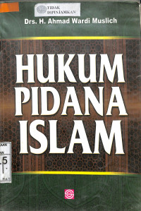 Image of HUKUM PIDANA ISLAM