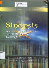 Image of SINOPSIS BUKU-BUKU KEAGAMAAN KONTEMPORER TAHUN 2010