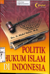 POLITIK HUKUM ISLAM DI INDONESIA