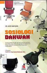 Image of SOSIOLOGI DAKWAH