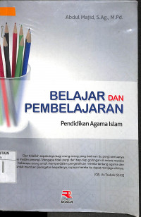 Image of BELAJAR DAN PEMBELAJARAN PENDIDIKAN AGAMA ISLAM