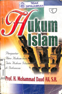 Image of HUKUM ISLAM : Pengantar Ilmu Hukum dan Tata Hukum Islam di Indonesia