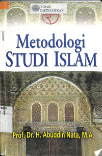 Image of METODOLOGI STUDI ISLAM