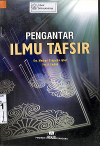 Image of PENGANTAR ILMU TAFSIR