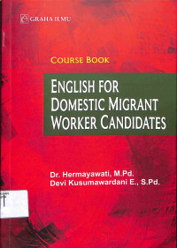 Image of ENGLISH FOR DOMESTIC MIGRANT WORKER CANDIDATES, COURSE BOOK