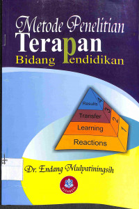 Image of METODE PENELITIAN TERAPAN BIDANG PENDIDIKAN