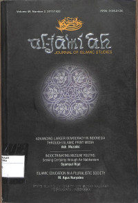 Image of AL-JAMI'AH : Journal Of Islamic Studies : Vol. 49 No. 2 , 2011/1432