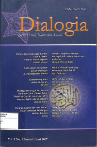DIALOGIA : Jurnal Studi Islam Dan Sosial Vol. 5  No.1 Januari- Juni 2007