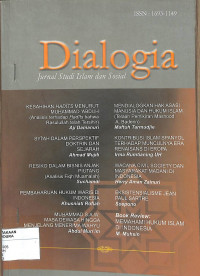 DIALOGIA : Jurnal Studi Islam Dan Sosial Vol. 3  No.1 Januari- Juni 2005