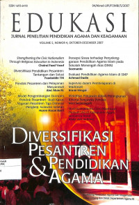Image of EDUKASI : Jurnal Penelitian Pendidikan Agama Dan Keagamaan Vol. 5 No. 4 Oktober-Desember 2007