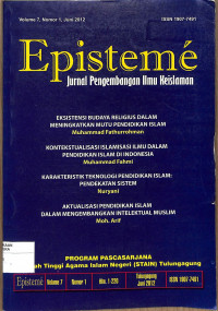Image of EPITESME : Jurnal Pengembangan Ilmu Kesenian Vol. 7 No. 1 Juni 2012