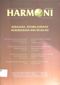 Image of HARMONI : Jurnal Multikultural & Multireligius Volume 11 Nomor 2 April-Juni 2012