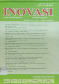 INOVASI : Jurnal Diklat Keagamaan Vol. 16 No. 2 Juli - Desember 2022