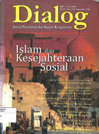 DIALOG : Jurnal Penelitian Dan Kajian Keagamaan  No. 66 Tahun XXXI, Desember 2008