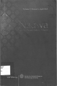 Image of NADWA : Jurnal Pendidikan Islam Vol. 7 No. 1  April 2013