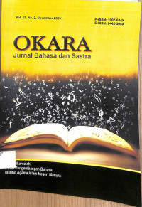 OKARA : Jurnal Bahasa dan Sastra Vol.13, No.2, November 2019