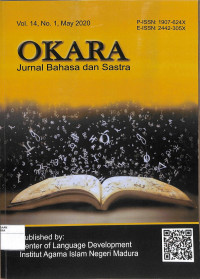 Image of OKARA : Jurnal Bahasa dan Sastra Vol. 14, No. 1, Mei 2020