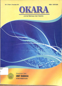 OKARA : Jurnal Bahasa dan Sastra Vol. II Tahun 5 November 2010