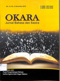 Image of OKARA : Jurnal Bahasa dan Sastra Vol. 12, No. 2, November 2018