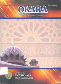 OKARA : Jurnal Bahasa dan Sastra Vol. II Tahun III Nopember 2008