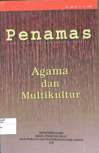 Image of PENAMAS: Jurnal Penelitian Agama Dan Masyarakat Vol.XXI No. 1 Th. 2008