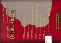 Image of QUALITA AHSANA : Journal Of Indonesia Islam Community Research Vol. IX No.3 Desember 2007