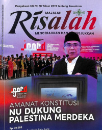 Image of RISALAH: Amanat Konstitusi NU Dukung Palestina Merdeka, Edisi 148 desember 2023
