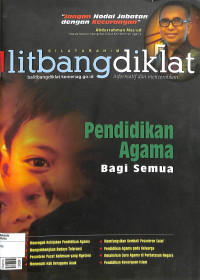Image of SILATURRAHIM LITBANG DIKLAT Nomor 5 Tahun 2016