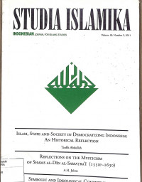 STUDIA ISLAMIKA INDONESIA: Journal For Islamic Studies Vol. 18 No. 2  2011