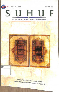 SUHUF: Jurnal Kajian Al-quran Vol.1 No.1 2008
