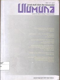 Image of ULUMUNA JURNAL STUDI ISLAM DAN MASYARAKAT VOLUME VIII.EDISI 13.NOMOR 1.JANUARI-JUNI 2004