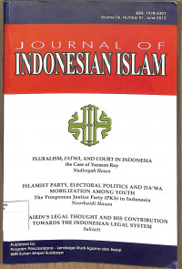 Image of JOURNAL OF INDONESIAN ISLAM : Vol. 06 No. 01 June 2012