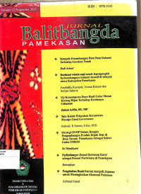 JURNAL: Balidbangda pamekasan Vol.12 Nopember 2015