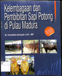 Image of KELEMBAGAAN DAN PEMBIBITAN SAPI POTONG DI PULAU MADURA