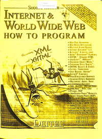 INTERNET & WORLD WIDE WEB HOW TO PROGRAM