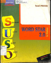 SOFTWARE UNTUK SEMUA ORANG : Word Star 2.0 for Windows