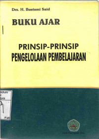 BUKU AJAR PRINSIP-PRINSIP PENGELOLAAN PEMBELAJARAN