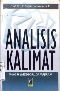 ANALISIS KALIMAT:  Fungsi KatagoriDan Peran