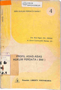 PROFIL ASAS-ASAS HUKUM PERDATA (BW)