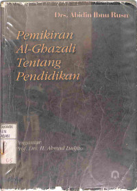 PEMIKIRAN AL-GHAZALI TENTANG PENDIDIKAN