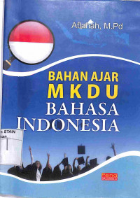 Bahan Ajar MKDU Bahasa Indonesia